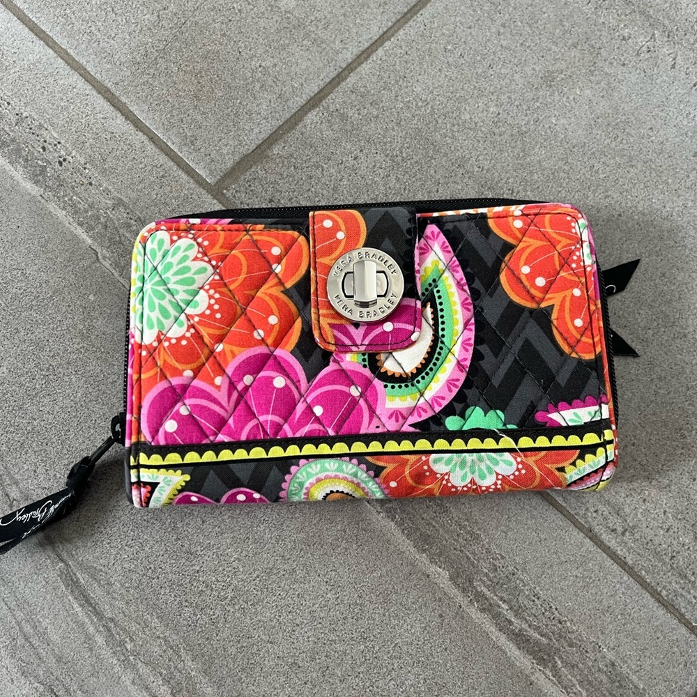 Vera Bradley Turnlock Wallet